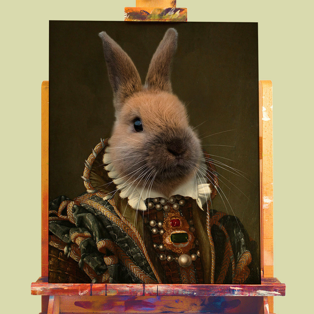 THE BARONESS PET PORTRAIT Dog Portrait Pet Portrait – Lavistique